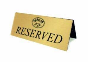 Фото Настольная табличка из акрила 200х50 мм